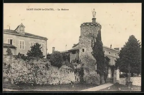 AK Saint-Haon-le-Châtel, La Madone