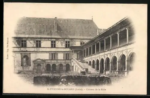AK St-Étienne-le-Molard /Loire, Château de la Bâtie