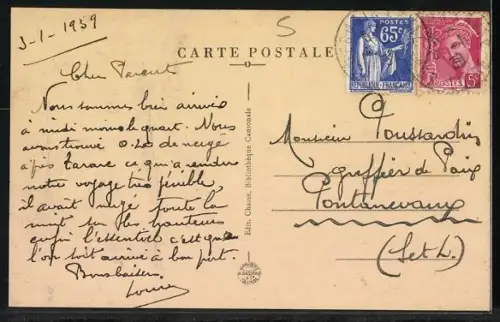 AK St Germain-Laval /Loire, Vue générale