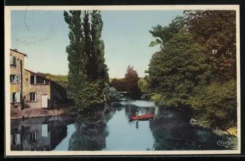AK Charlieu /Loire, Les Bords du Sornin