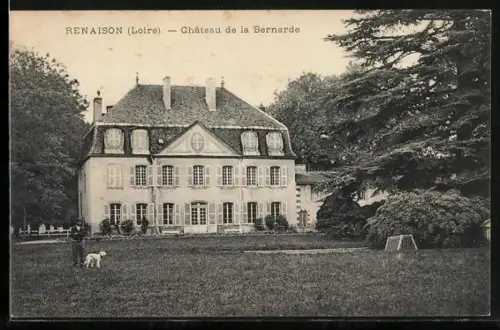 AK Renaison /Loire, Château de la Bernarde