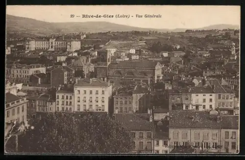 AK Rive-de-Gier /Loire, Vue Générale