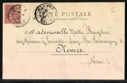 AK Riorges près Roanne, Les bords du Renaison