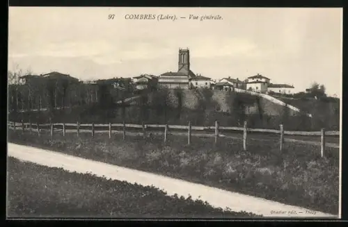AK Combres /Loire, Vue générale