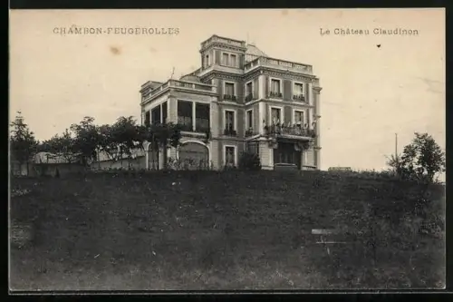 AK Chambon-Feugerolles, Le Château Claudinon