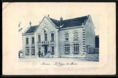 AK Roanne /Le Coteau, la Mairie