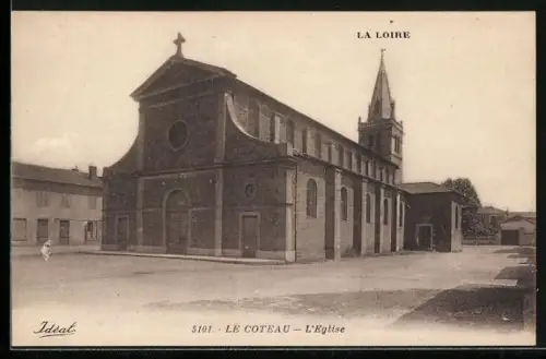 AK Le Coteau /Loire, L`Église