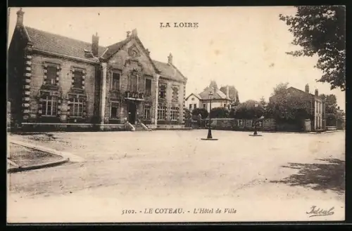 AK Le Coteau /Loire, L`Hôtel de Ville