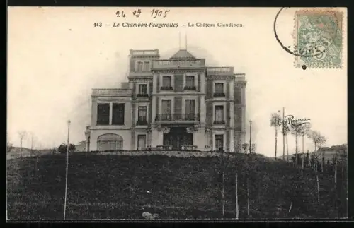 AK Le Chambon-Feugerolles, Le Château Clandinon