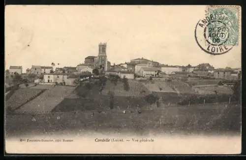 AK Cordelle /Loire, Vue générale