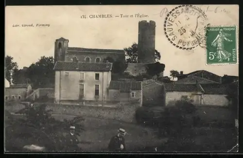 AK Chambles, Tour et l`Église