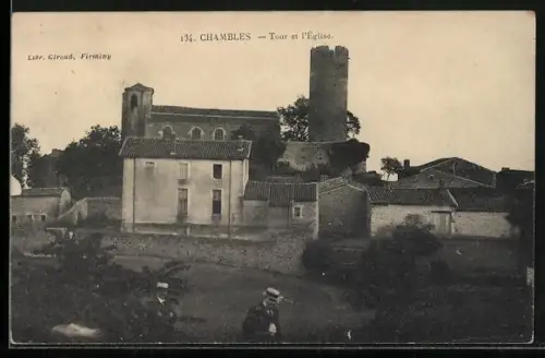 AK Chambles, Tour et Église