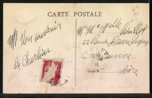 AK Charlieu, Souvenir de Charlieu avec vues multiples