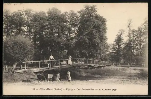 AK Charlieu /Loire, Tigny, Les Passerelles