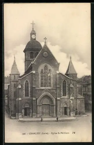 AK Charlieu /Loire, Église St-Philibert
