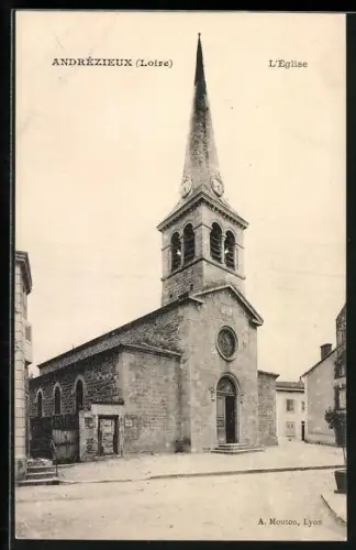 AK Andrézieux /Loire, L`Église