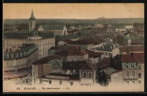 AK Roanne, Vue panoramique
