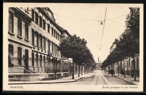 AK Roanne, École pratique et rue Garnot