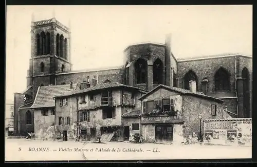 AK Roanne, Vieilles Maisons et l`Abside de la Cathédrale