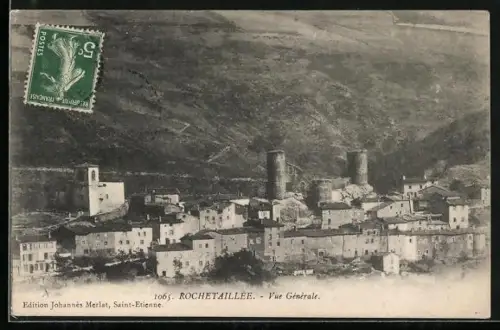 AK Rochetaillée, Vue Générale