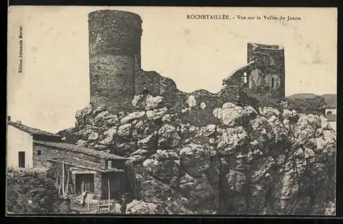 AK Rochetaillee, Vue sur la Vallée du Janson