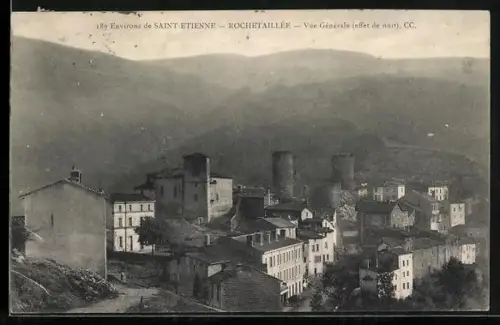 AK Rochetaillee, Vue Générale, effet de nuit