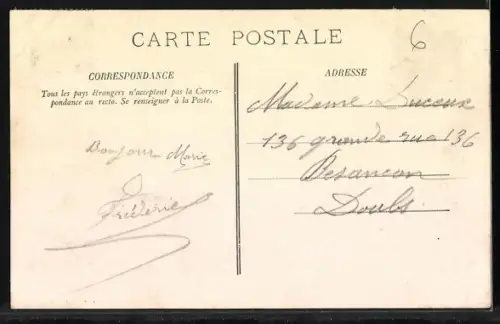 AK Rochetaillée, Vue générale du village et des collines environnantes