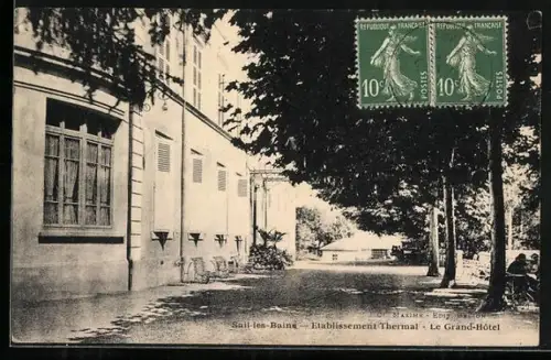 AK Sail-les-Bains, Établissement Thermal, Le Grand-Hôtel