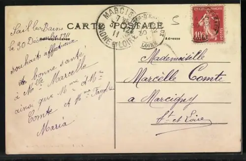 AK Sail-les-Bains /Loire, Un Coin du Parc