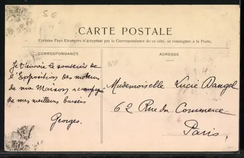 AK St-Étienne, Exposition 1904, Moteurs Taylor actionnant les dynamos