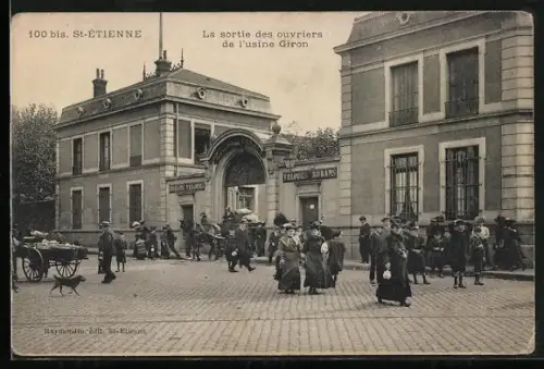 AK St-Étienne, La sortie des ouvriers de l`usine Giron