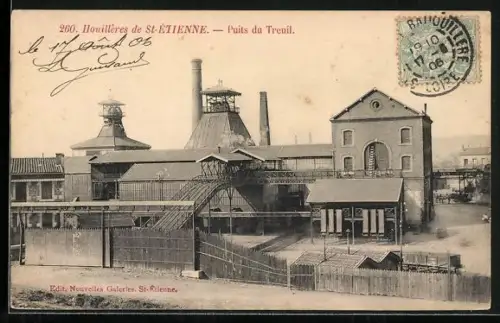 AK St-Étienne, Houillères de St-Étienne, Puits du Treuil