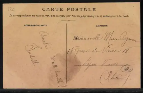 AK Maclas /Loire, Arrivée à Maclas par la Route de Saint-Pierre-de-Boeuf