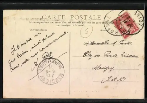 AK Roanne, Place des Promenades