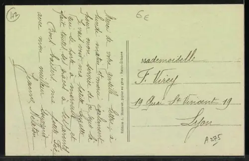 AK Saint-Galmier, Place Nationale, La Poste