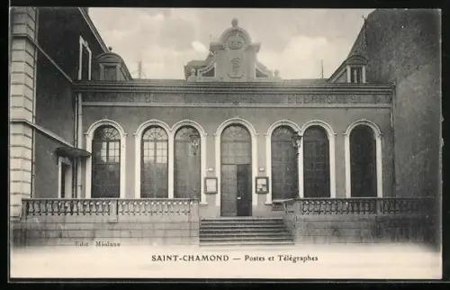 AK Saint-Chamond, Postes et Télégraphes