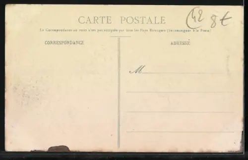 AK La Terrasse-sur-Dorlay /Loire, Montée de l`Église et Route de Grand-Croix