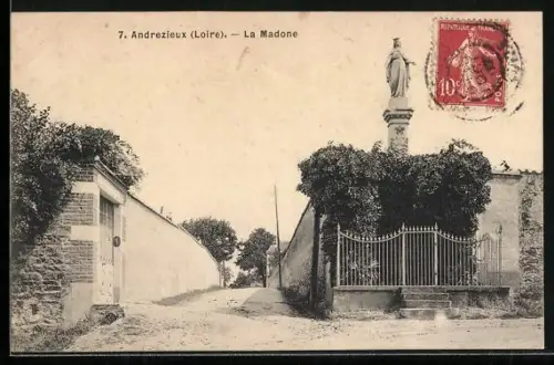 AK Andrezieux /Loire, La Madone