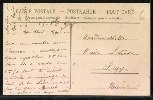 AK Andrezieux /Loire, La Madone