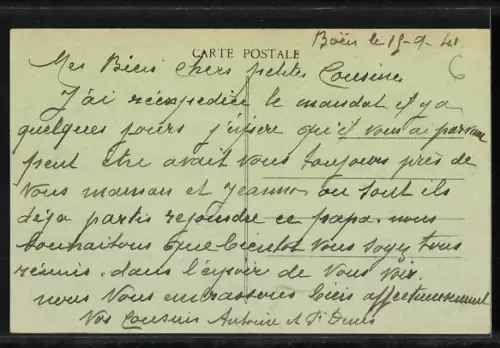 AK Boën, Vue panoramique et divers sites du village