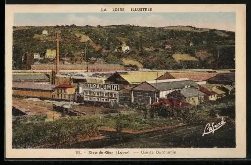 AK Rive-de-Gier /Loire, Usines Duralumin