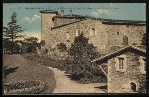 AK Roche-la-Molière /Loire, Château de Neyrons de St-Julien