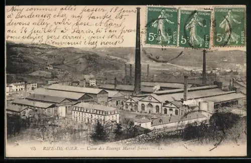 AK Rive-de-Gier, Usine des Émaux Marrel frères