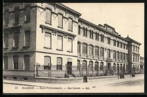 AK Roanne, École Professionnelle, Rue Carnot