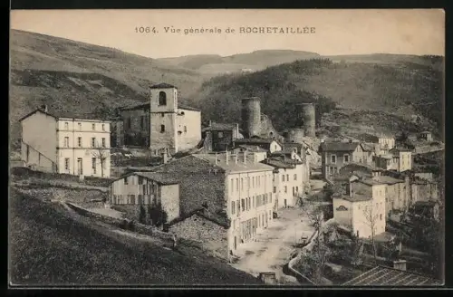 AK Rochetaillée, Vue générale de Rochetaillée