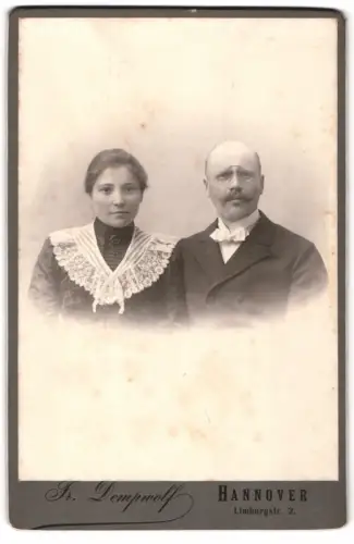 Fotografie Fr. Dempwolf, Hannover, Limburgerstr. 2, Porträt eines Paares
