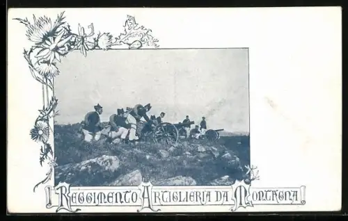 AK Reggimento Artiglieria de Mortagna