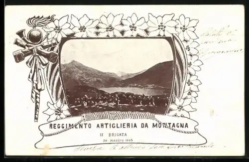 AK Reggimento Artiglieria da Montagna, II Brigata, 30 Maggio 1906
