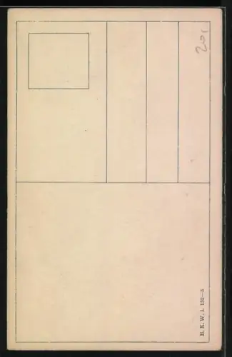 Künstler-AK Frau tanzt auf einer Blumenwiese, Art Deco