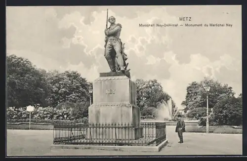 AK Metz, Monument du Maréchal Ney